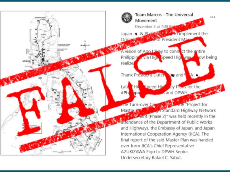VERA FILES FACT CHECK: Japan-PH partnership DID NOT use ‘Marcos’ blueprint for highway project