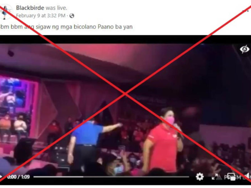 Doctored video of Philippine president hopeful Leni Robredo surfaces as raucous campaign kicks off