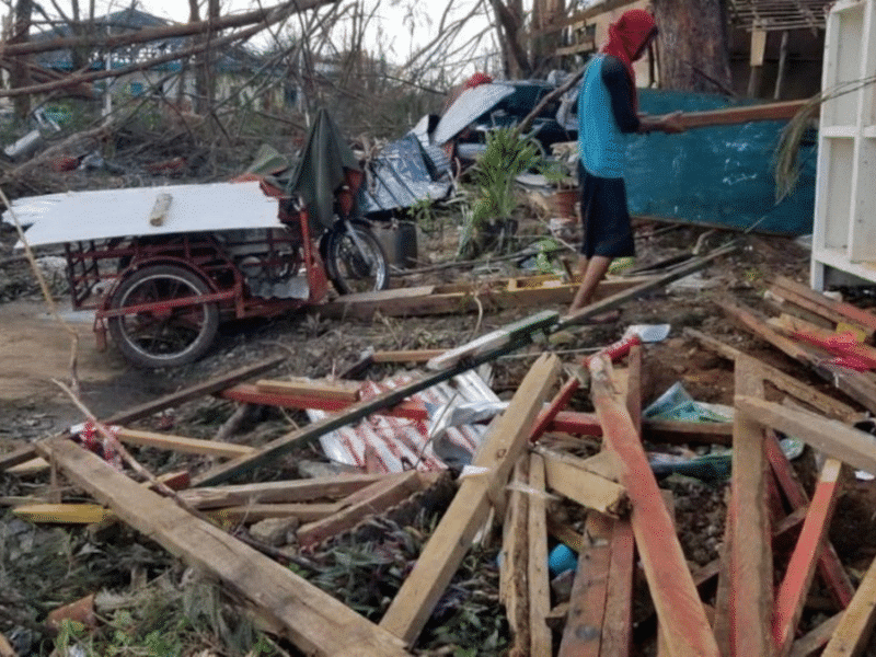 Twitter post misleadingly asks what happened with Angat Buhay houses in Dinagat Islands