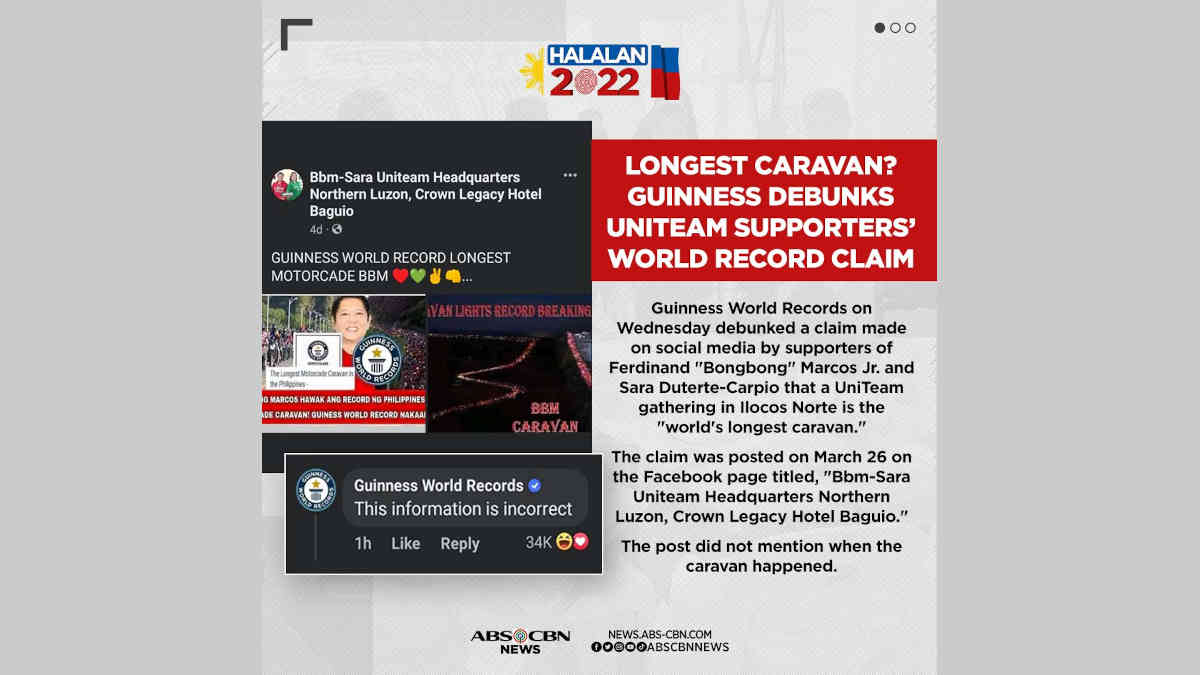 abs-cbn-guinness-world-records-on-wednesday-debunked-a-claim-on-social-media-that-a-uniteam-gathering-in-ilocos-norte-is-the-world's-longest-caravan