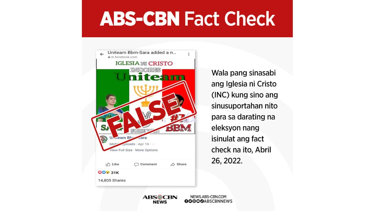abs-cbn-di-totoong-inendorso-na-ng-inc-ang-uniteam