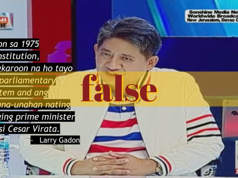 factrakers-cesar-virata-is-not-the-first-prime-minister