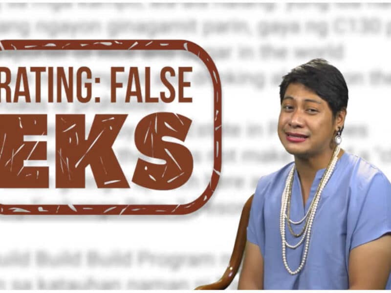 Isang post mula sa isang mistulang fan group ng yumaong diktador Ferdinand Marcos ang kumakalat sa Facebook.