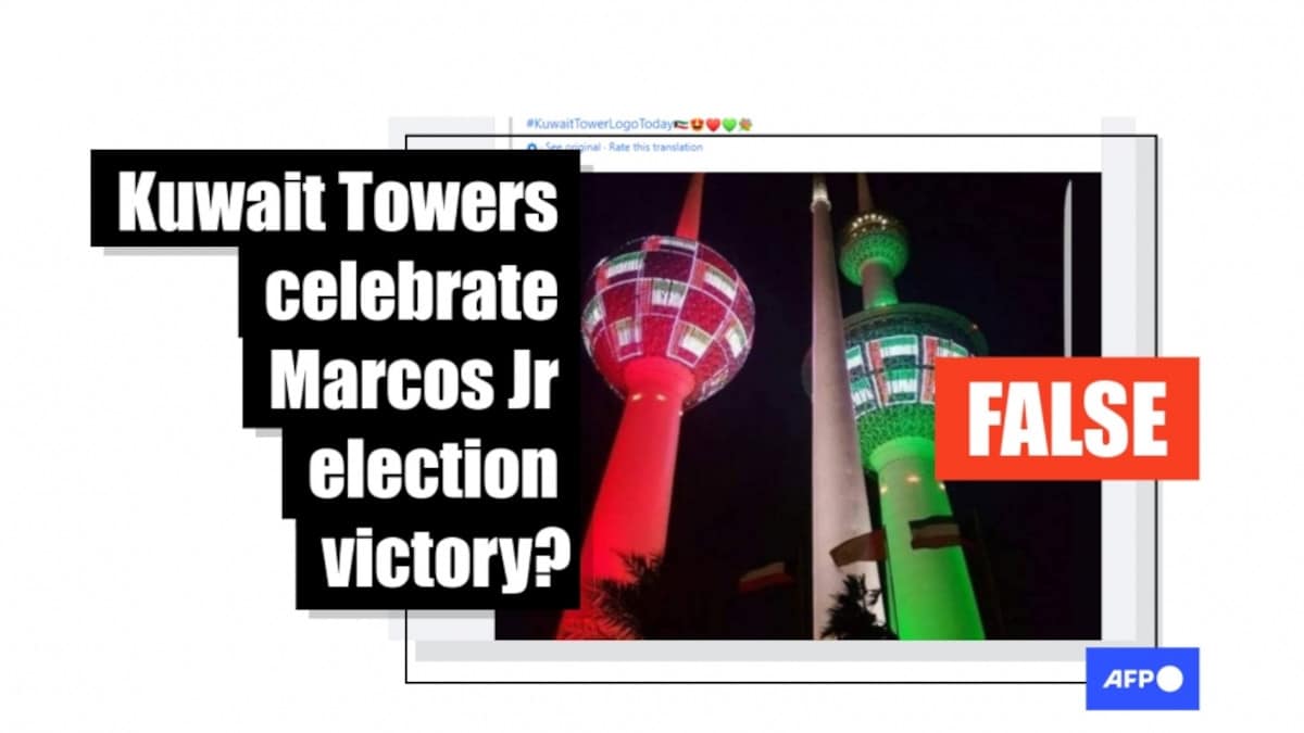 afp-old-photo-of-kuwait-towers-falsely-linked-to-marcos-jr-philippine-election-victory