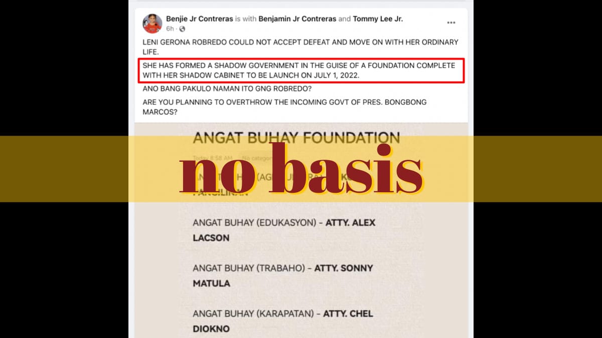 factrakers-no-basis-to-claim-that-foundation-is-robredo-s-shadow-gov-t