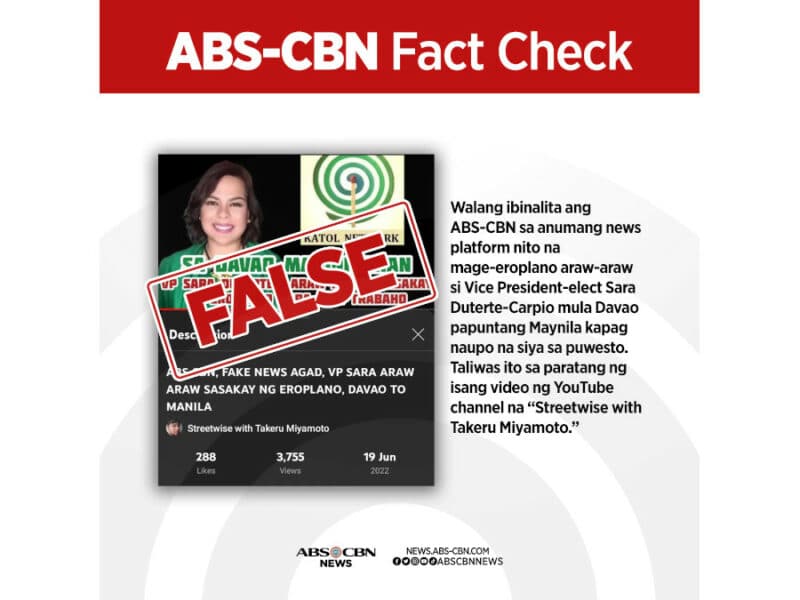 abs-cbn-walang-sinabing-mag-eeroplano-si-sara-duterte-araw-araw-mula-davao