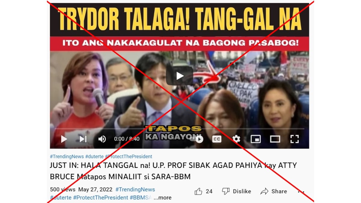Philippine university did not fire professor for ‘belittling’ the country’s president-elect