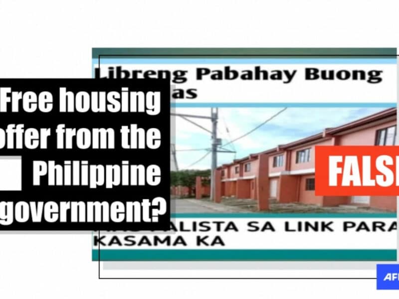 afp-Imposter-site-promoting-free-housing-programme-misleads-online