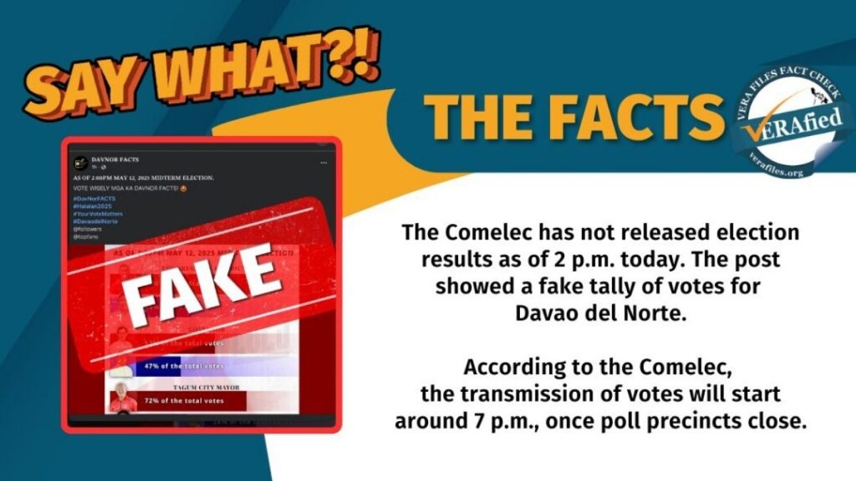 Davao Del Norte 2025 Elections 